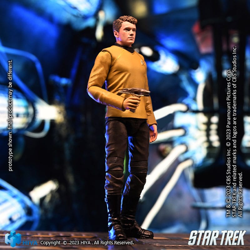 Star Trek Exquisite Mini Action Figure 1/18 Star Trek 2009 Chekov 10 cm