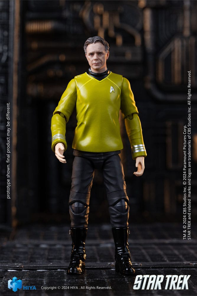 Star Trek 2009 Exquisite Mini Series  Actionfigur 1/18 Pike 10 cm