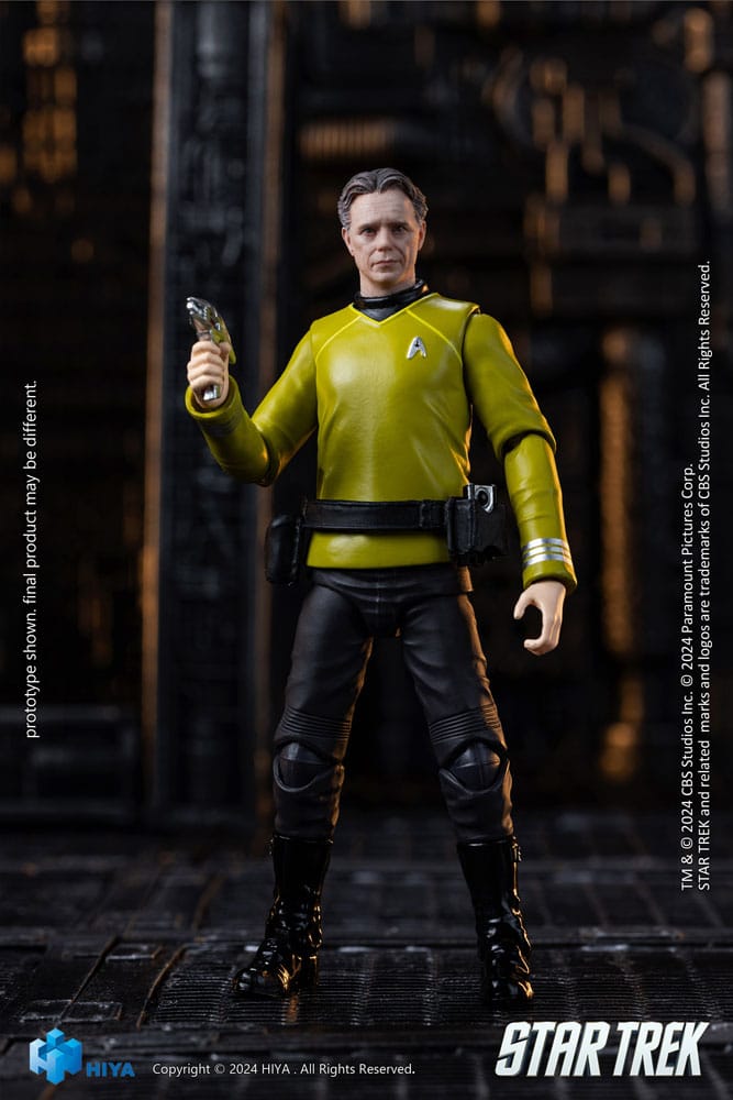 Star Trek 2009 Exquisite Mini Series  Actionfigur 1/18 Pike 10 cm