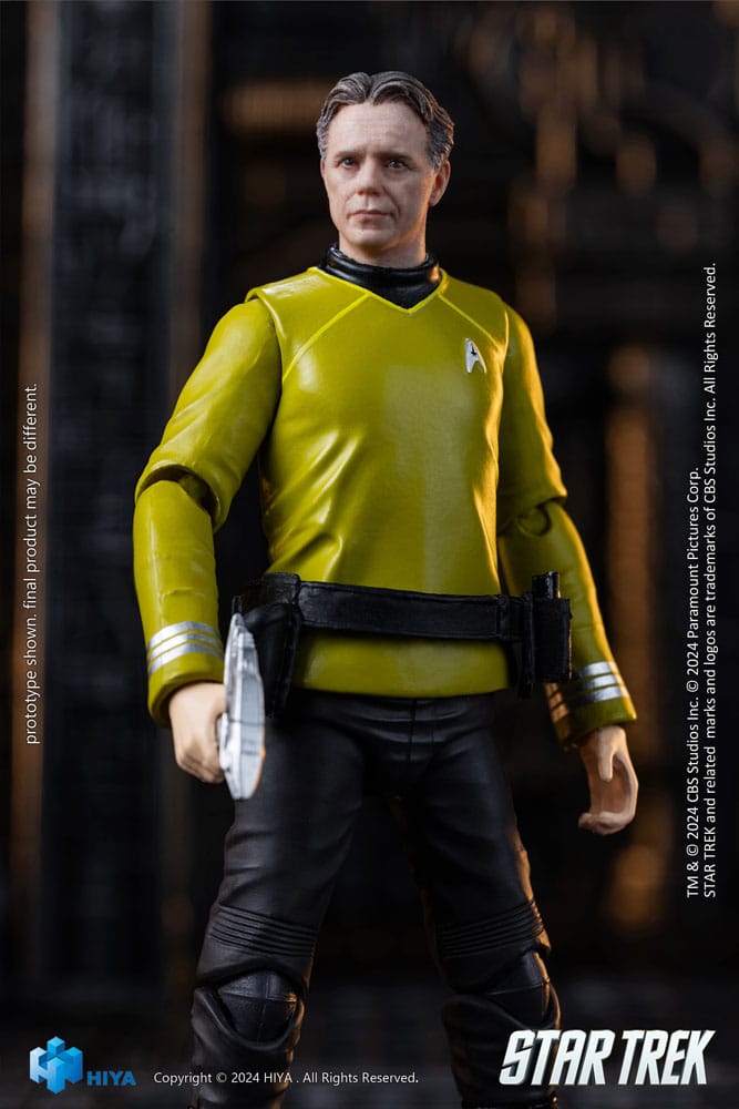 Star Trek 2009 Exquisite Mini Series  Actionfigur 1/18 Pike 10 cm