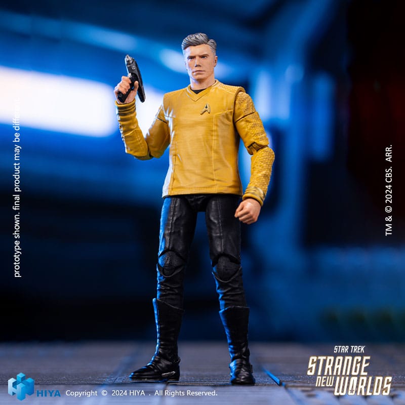 Star Trek Strange New Worlds Exquisite Mini Series  Actionfigur 1/18 Pike 11 cm