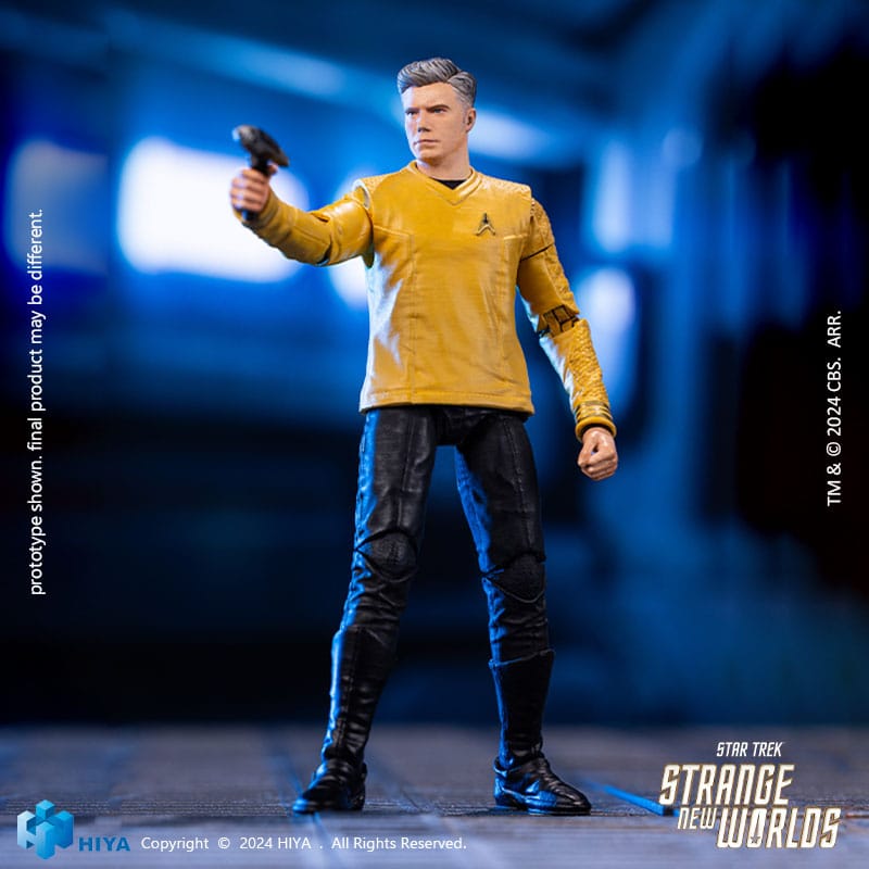 Star Trek Strange New Worlds Exquisite Mini Series  Actionfigur 1/18 Pike 11 cm