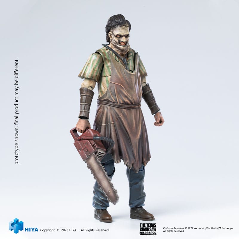 Texas Chainsaw Massacre (2003) Exquisite Mini Action Figure 1/18 Leatherface 2003 Killing Mask 11 cm