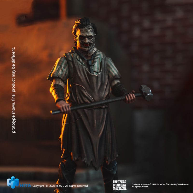 Texas Chainsaw Massacre (2003) Exquisite Mini Action Figure 1/18 Leatherface 2003 Killing Mask 11 cm