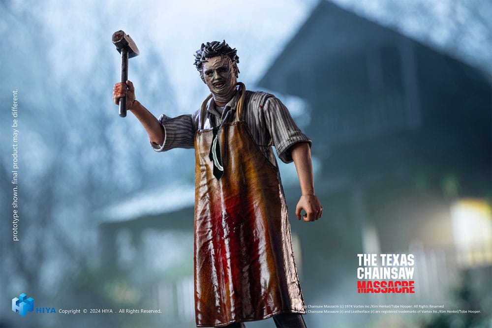 Texas Chainsaw Massacre (1974) Exquisite Mini Action Figure 1/18 Killing Mask 11 cm