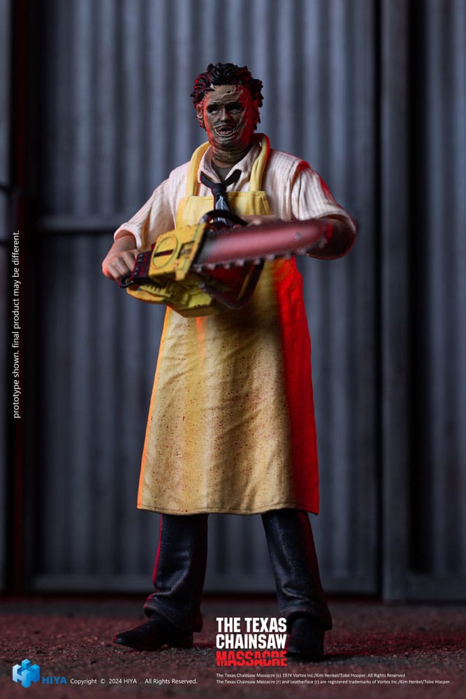 Texas Chainsaw Massacre (1974) Exquisite Mini Action Figure 1/18 LeatherFace - Killing Mask Standard Ver. 11 cm