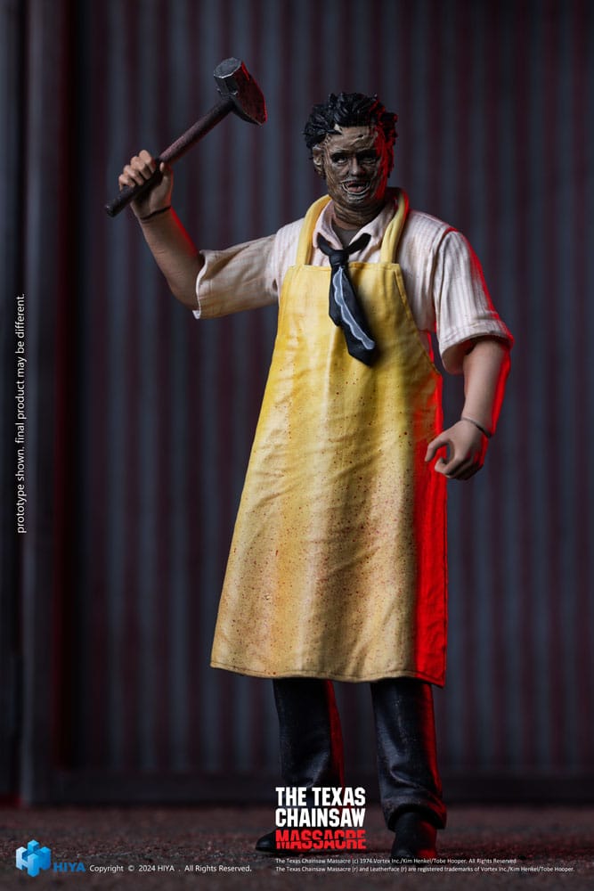 Texas Chainsaw Massacre (1974) Exquisite Mini Action Figure 1/18 LeatherFace - Killing Mask Standard Ver. 11 cm