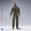 The Walking Dead Exquisite Mini Action Figure 1/18 Daryl Dixon Dark Eyes Walker 11 cm