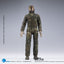 The Walking Dead Exquisite Mini Action Figure 1/18 Daryl Dixon Dark Eyes Walker 11 cm