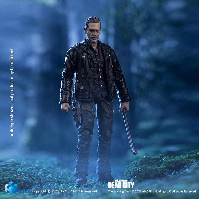 The Walking Dead Exquisite Mini Action Figure 1/18 Dead City Negan 11 cm