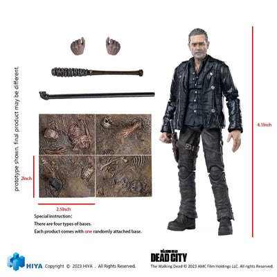 The Walking Dead Exquisite Mini Action Figure 1/18 Dead City Negan 11 cm