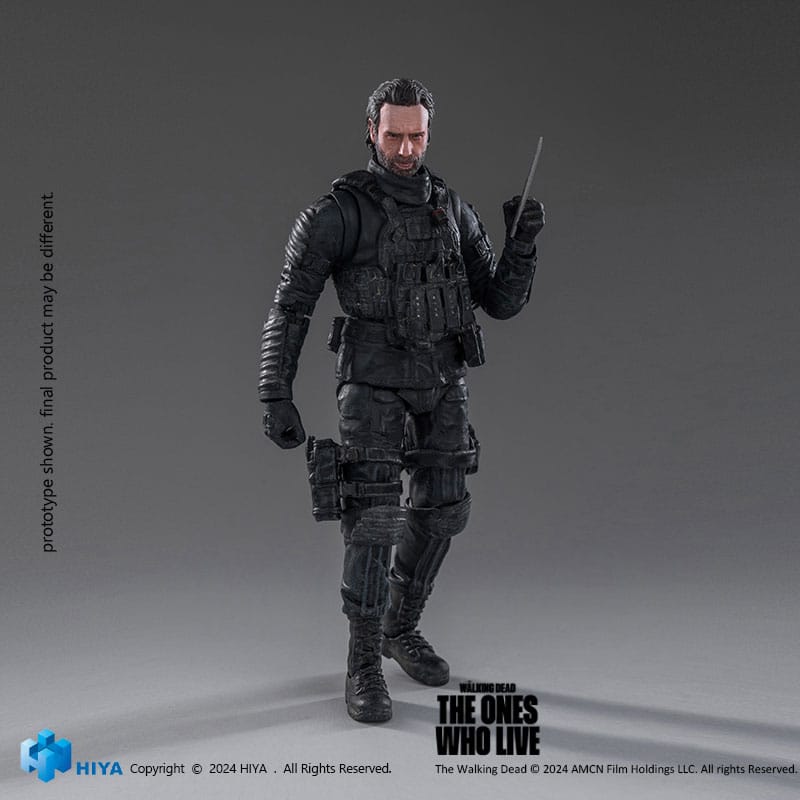 The Walking Dead: The Ones Who Lived Exquisite Mini Action Figure 1/18 Rick Grimes 11 cm