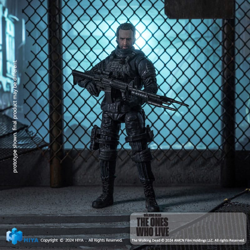 The Walking Dead: The Ones Who Lived Exquisite Mini Action Figure 1/18 Rick Grimes 11 cm