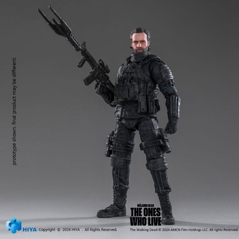 The Walking Dead: The Ones Who Lived Exquisite Mini Action Figure 1/18 Daryl Dixon Dark Eyes Walker 11 cm