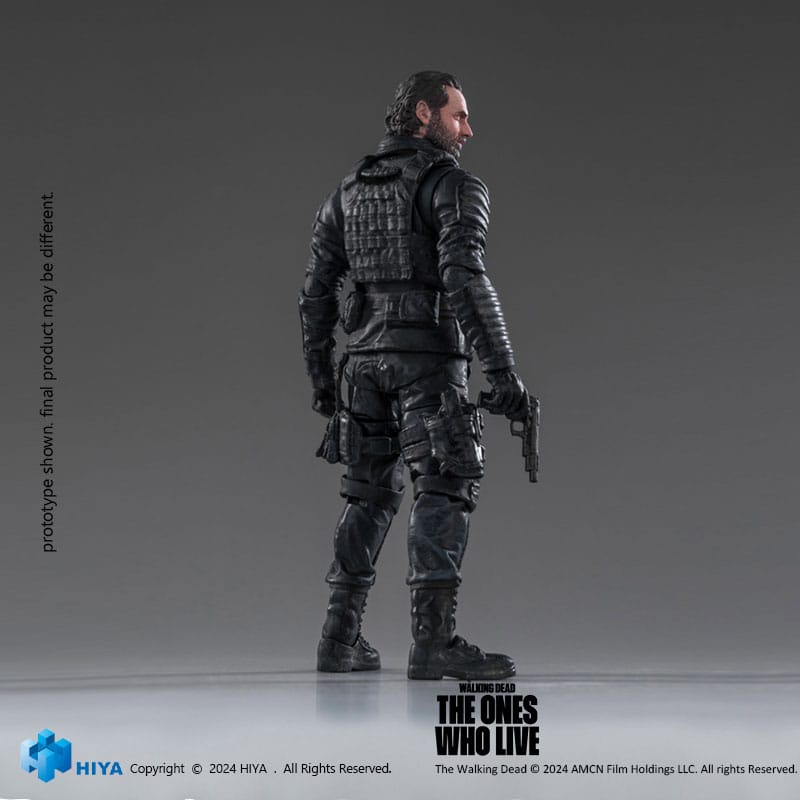 The Walking Dead: The Ones Who Lived Exquisite Mini Action Figure 1/18 Rick Grimes 11 cm