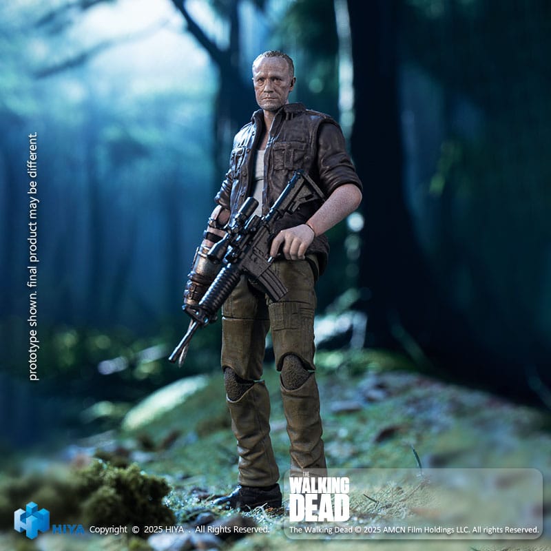 The Walking Dead Exquisite Mini Action Figure 1/18 Merle 11 cm