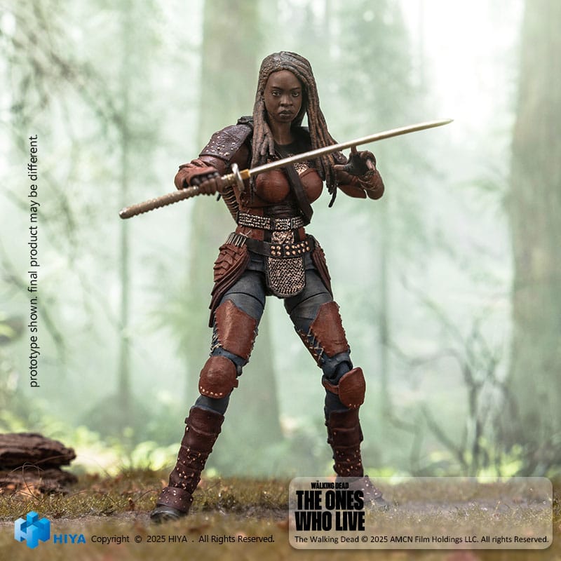 The Walking Dead: The Ones Who Lived Exquisite Mini Action Figure 1/18 Michonne 10 cm