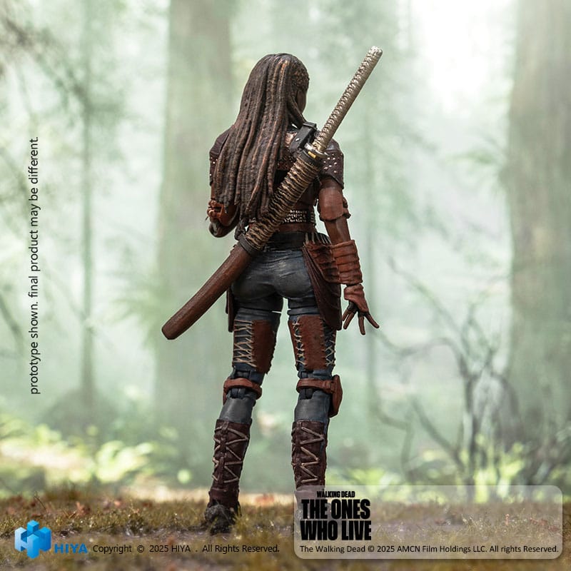 The Walking Dead: The Ones Who Lived Exquisite Mini Action Figure 1/18 Michonne 10 cm