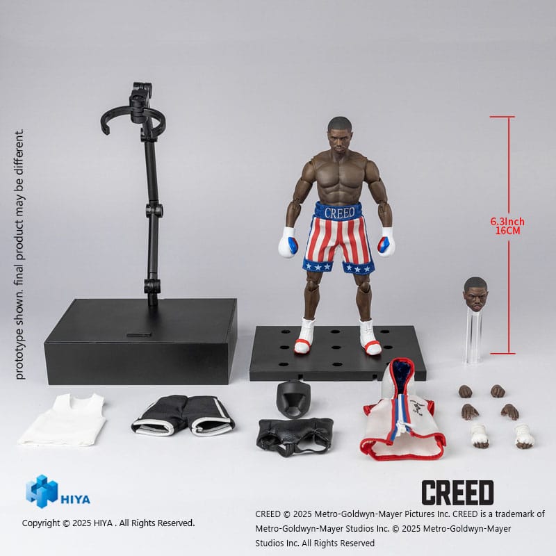 Creed (2015) Exquisite Super Series Actionfigur 1/12 Adonis Creed 16 cm