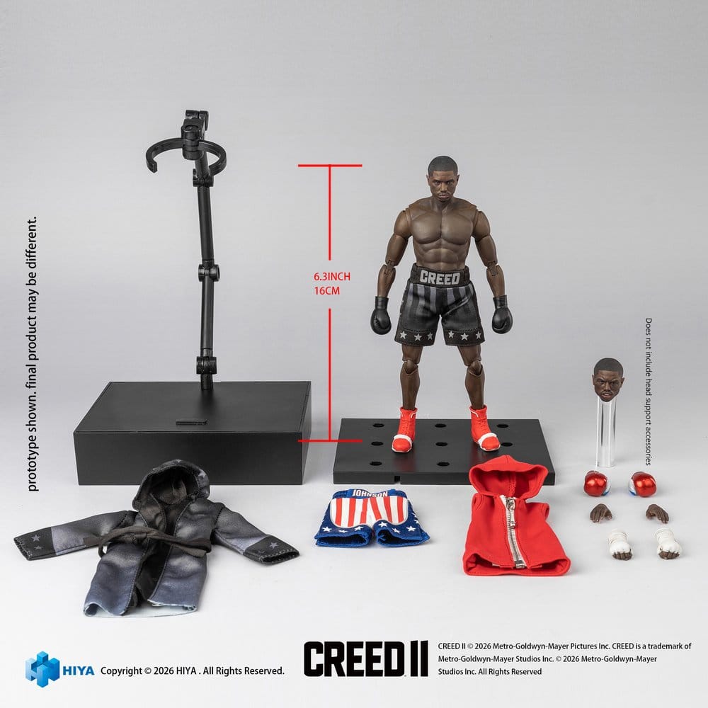 Creed II Exquisite Super Action Figure 1/12 Adonis Creed 16 cm