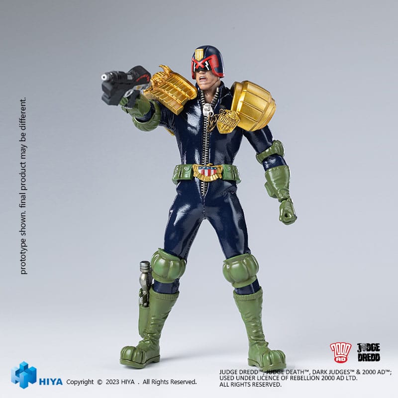 Judge Dredd Exquisite Super Series Actionfigur 1/12 John Rambo 15 cm