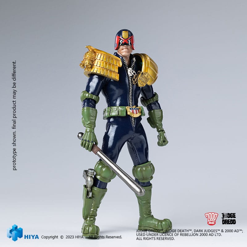 Judge Dredd Exquisite Super Series Actionfigur 1/12 John Rambo 15 cm