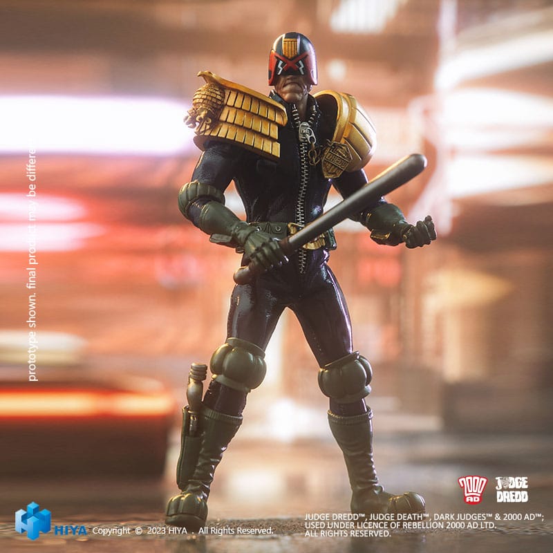 Judge Dredd Exquisite Super Series Actionfigur 1/12 John Rambo 15 cm