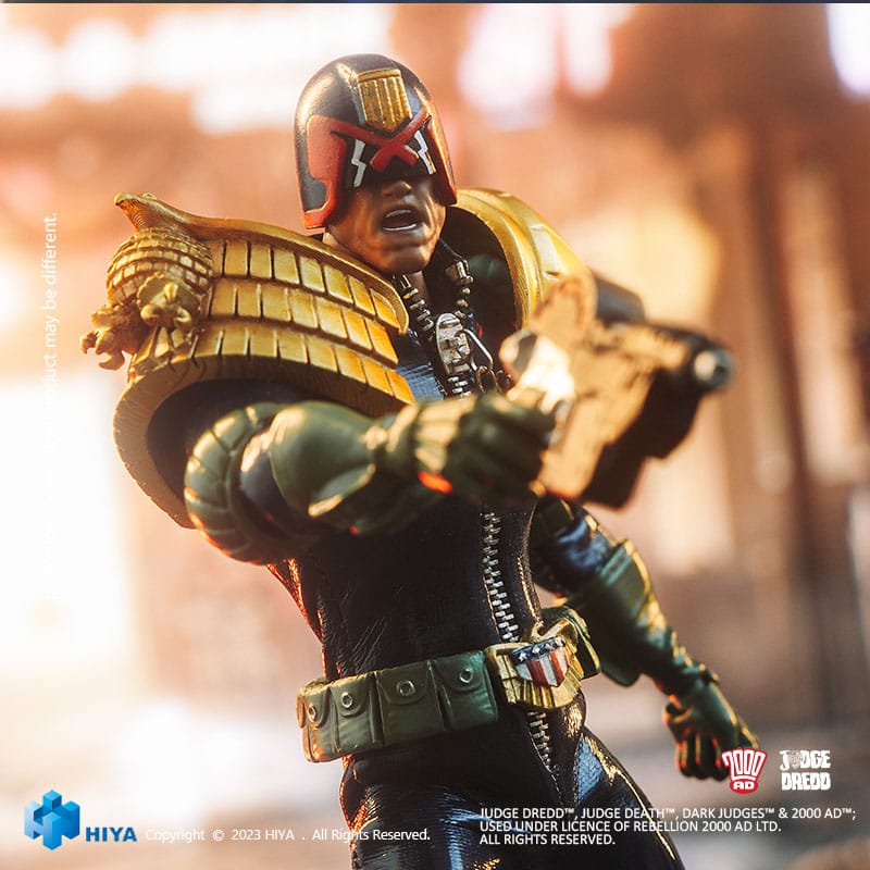 Judge Dredd Exquisite Super Series Actionfigur 1/12 John Rambo 15 cm