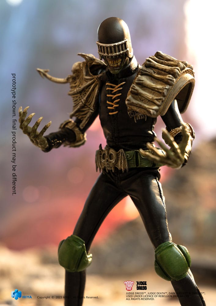 Judge Dredd Exquisite Super Series Actionfigur 1/12 Judge Death 16 cm