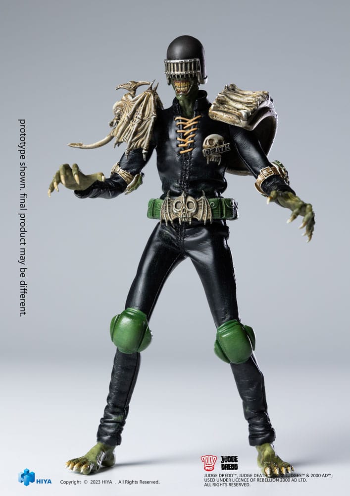 Judge Dredd Exquisite Super Series Actionfigur 1/12 Judge Death 16 cm