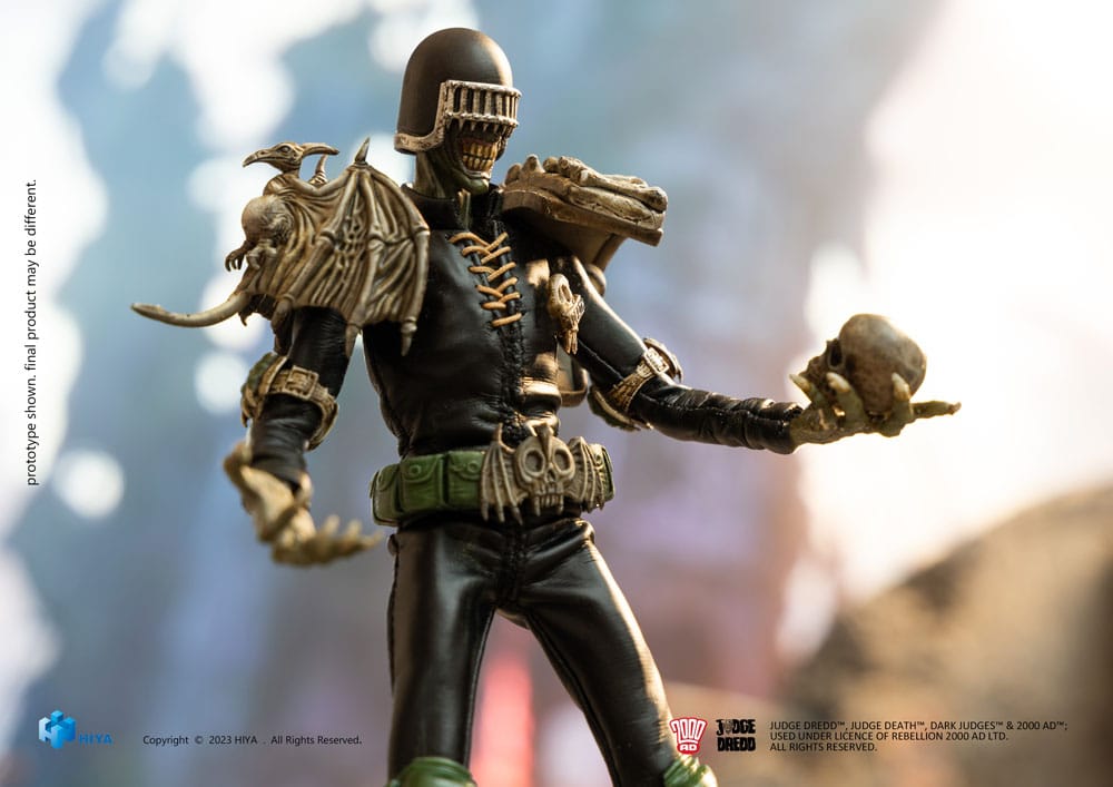 Judge Dredd Exquisite Super Series Actionfigur 1/12 Judge Death 16 cm