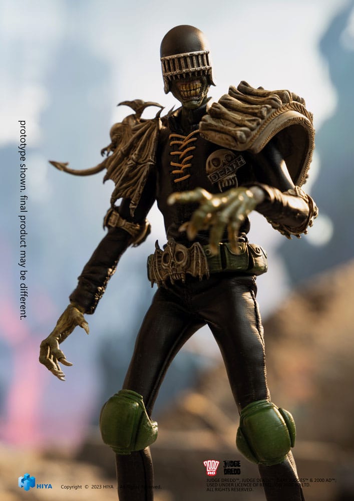 Judge Dredd Exquisite Super Series Actionfigur 1/12 Judge Death 16 cm