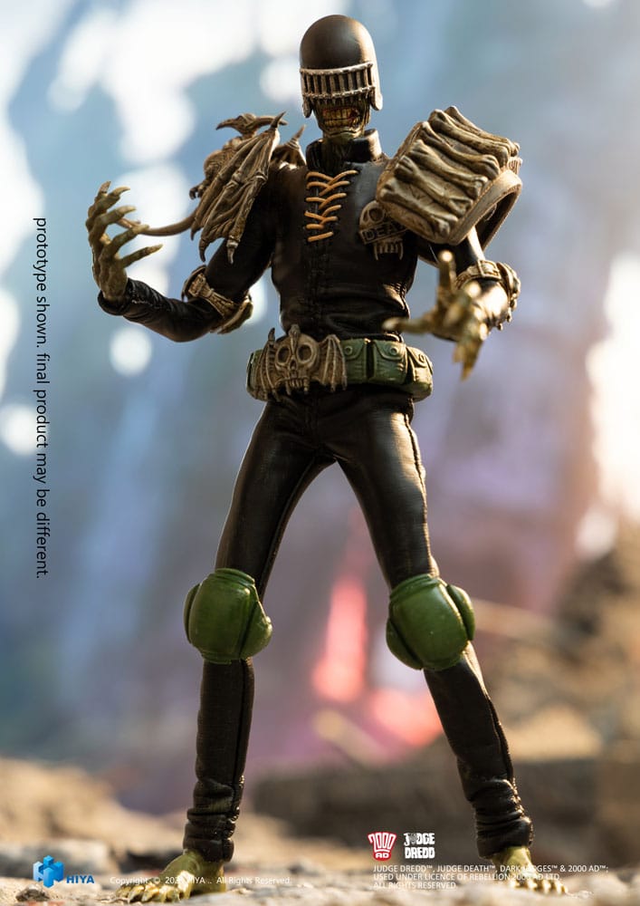 Judge Dredd Exquisite Super Series Actionfigur 1/12 Judge Death 16 cm