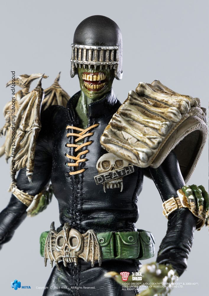 Judge Dredd Exquisite Super Series Actionfigur 1/12 Judge Death 16 cm