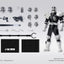 Judge Dredd Exquisite Super Action Figure 1/12 Judge Dredd Black & White Ver. 15 cm
