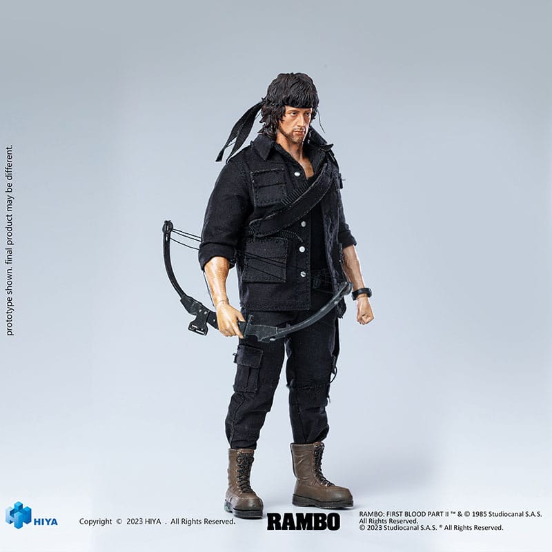 First Blood II Exquisite Super Series Actionfigur 1/12 First Blood II John Rambo 16 cm
