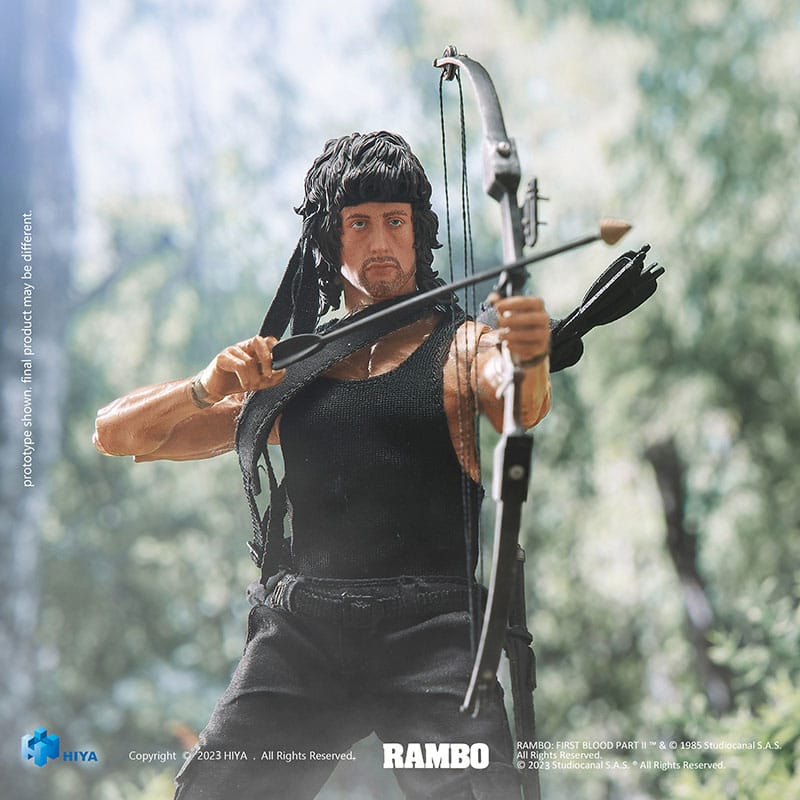 First Blood II Exquisite Super Series Actionfigur 1/12 First Blood II John Rambo 16 cm