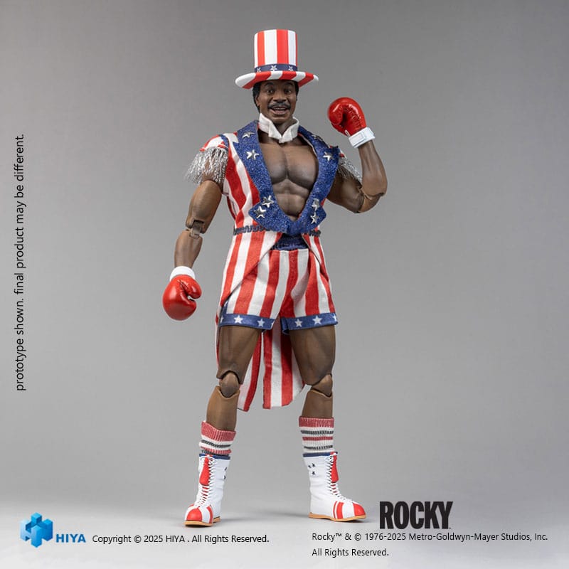 Rocky Exquisite Super Series  Actionfigur 1/12 Apollo 16 cm