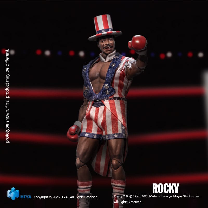 Rocky Exquisite Super Series  Actionfigur 1/12 Apollo 16 cm
