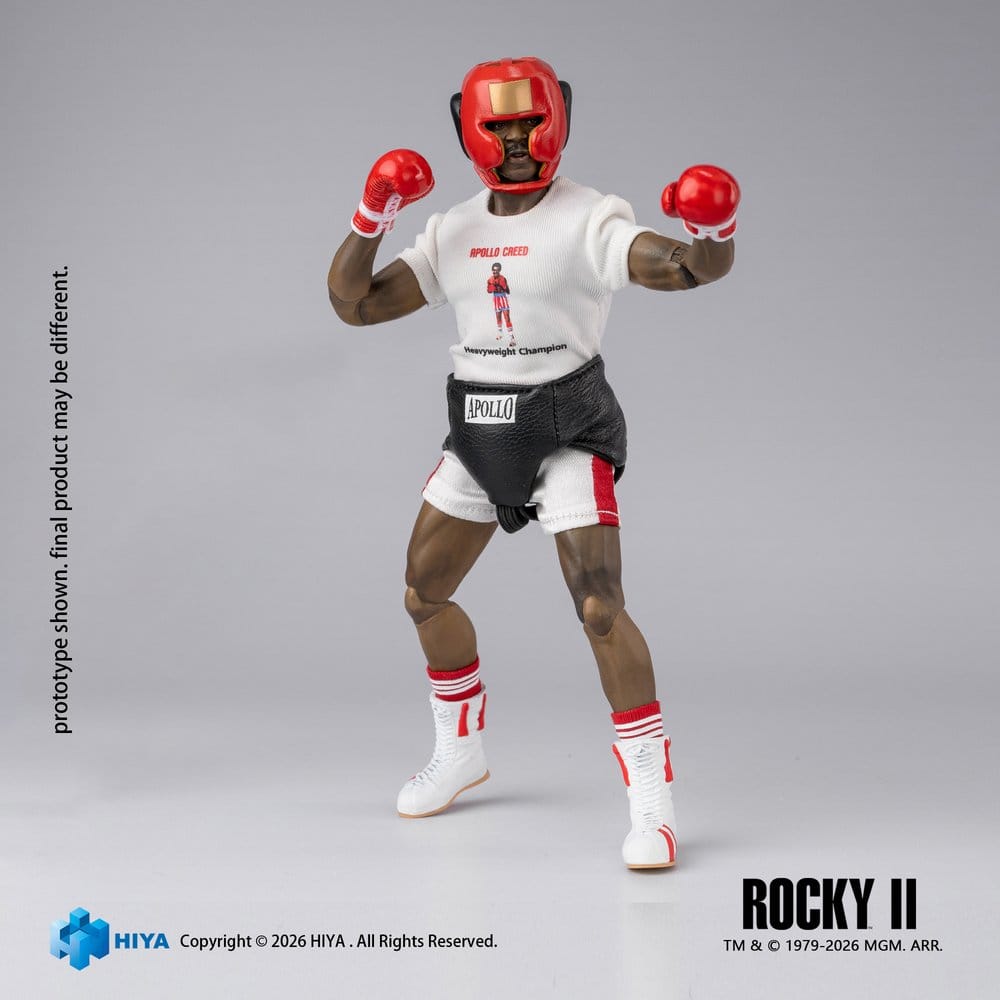 Rocky II Exquisite Super Action Figure 1/12 Apollo 16 cm