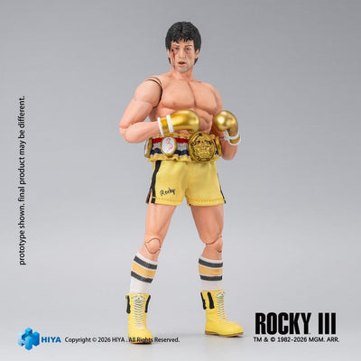 Rocky III Exquisite Super Action Figure 1/12 Rocky Boxer Version 16 cm