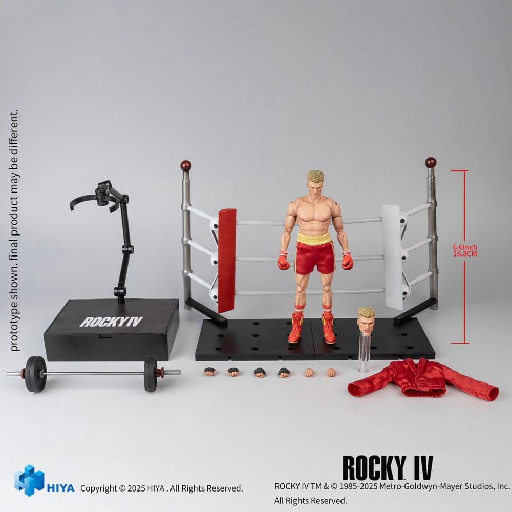 Rocky Exquisite Super Series  Actionfigur 1/12 Ivan 16 cm
