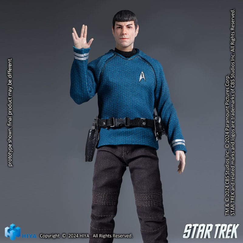 Star Trek 2009 Exquisite Super Series  Actionfigur 1/12 Spock 16 cm