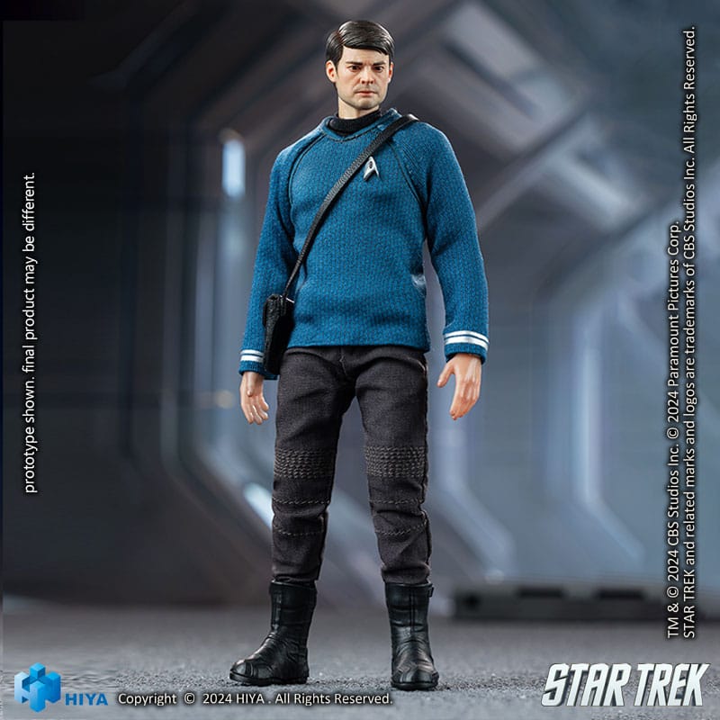 Star Trek 2009 Exquisite Super Series Actionfigur 1/12 McCoy 16 cm