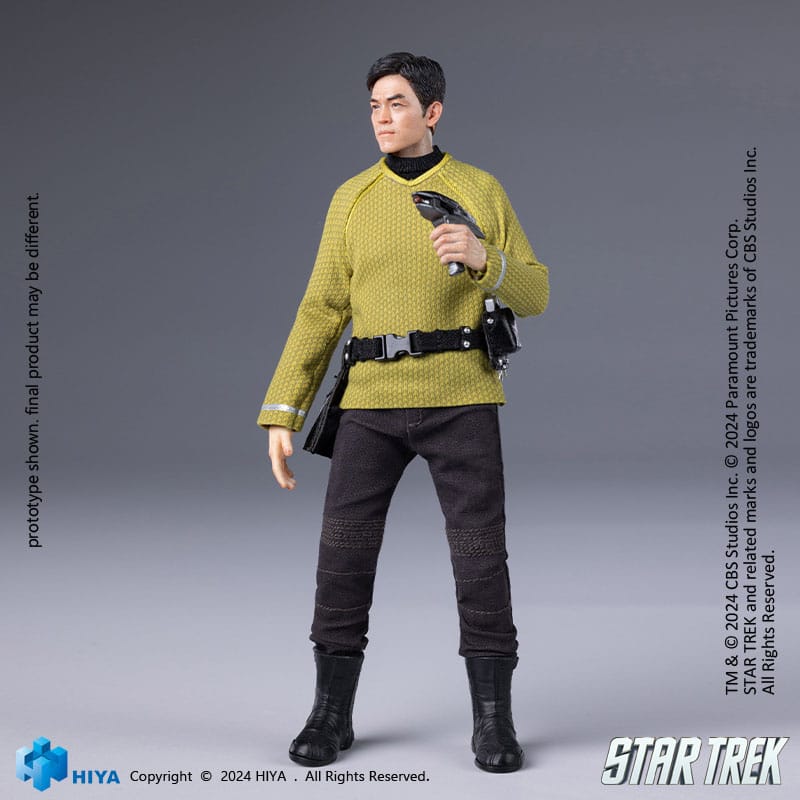 Star Trek 2009 Exquisite Super Series  Actionfigur 1/12 Sulu 16 cm