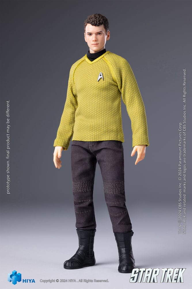 Star Trek 2009 Exquisite Super Series Actionfigur 1/12 Chekov 16 cm