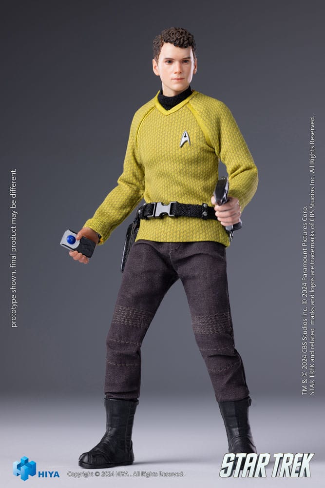 Star Trek 2009 Exquisite Super Series Actionfigur 1/12 Chekov 16 cm