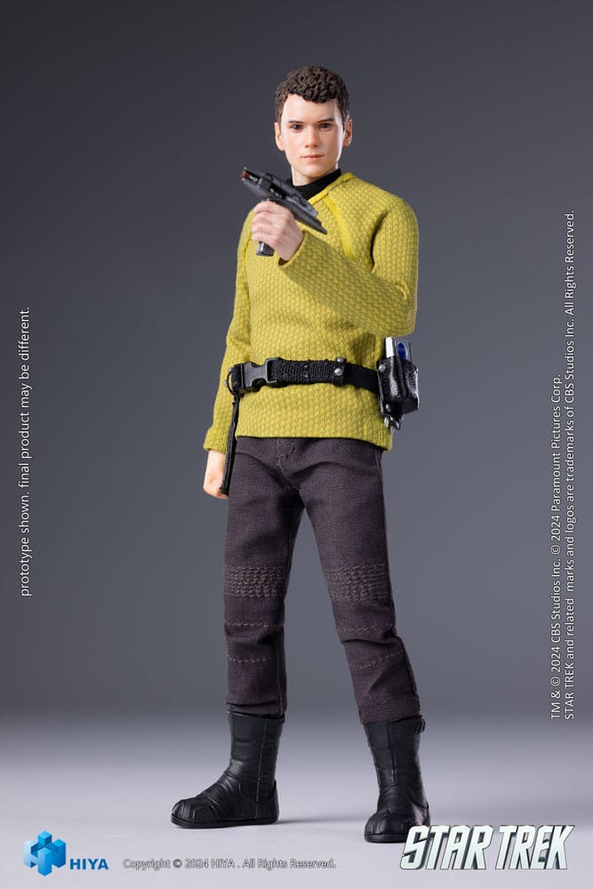 Star Trek 2009 Exquisite Super Series Actionfigur 1/12 Chekov 16 cm