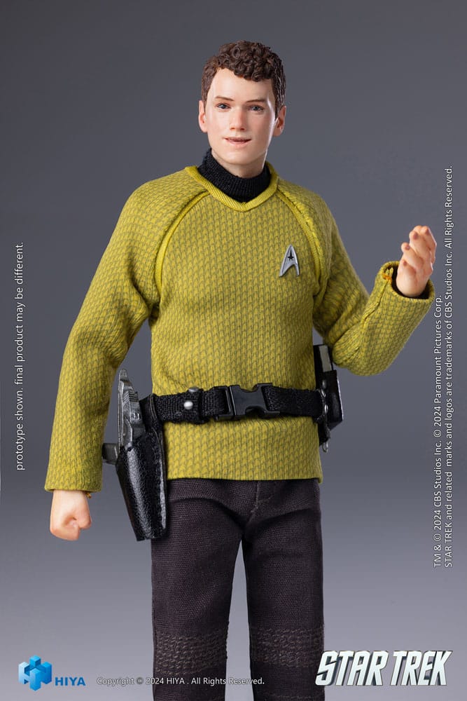 Star Trek 2009 Exquisite Super Series Actionfigur 1/12 Chekov 16 cm