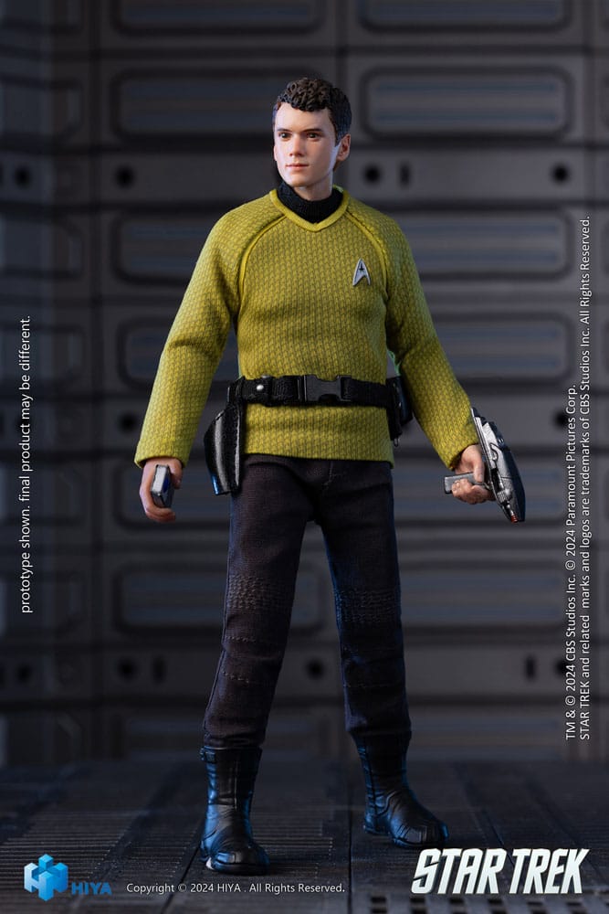 Star Trek 2009 Exquisite Super Series Actionfigur 1/12 Chekov 16 cm